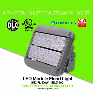 UL DLC a énuméré la lumière d&#39;inondation extérieure de 120 watts LED avec le support court / long de parenthèse